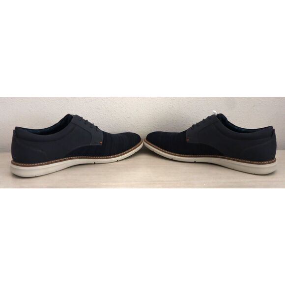 Nunn Bush 85073-492 Men's Sz 12M Navy Multi Chase Knit Plain Toe Oxfords - Picture 10 of 12